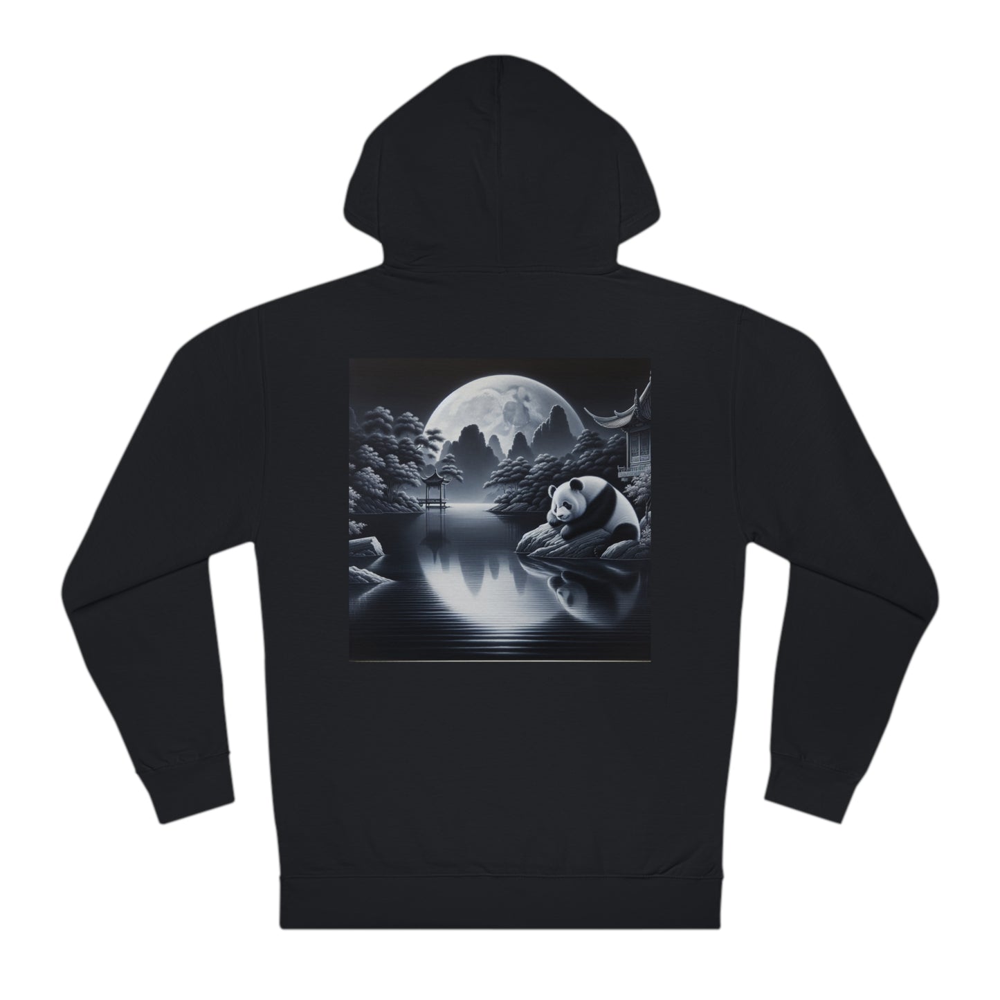 Panda's Moon Serenade- Hoodie