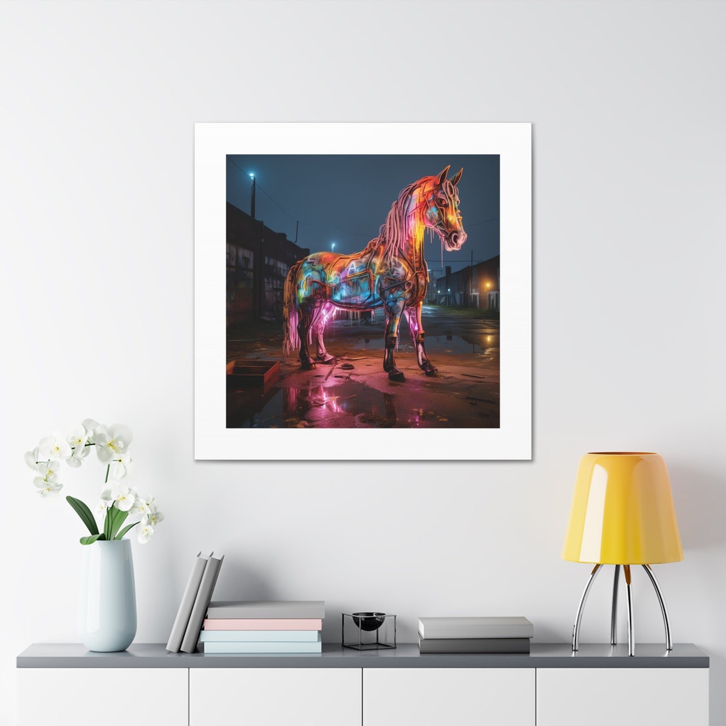 Aurora Graffiti Ghost Horse