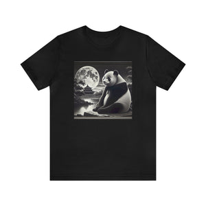 "Majestic Moonlight: Panda's Grace"- Tshirt
