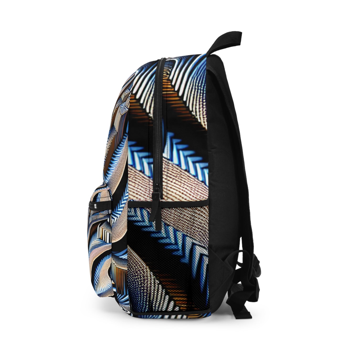 "HypnoWeave Canvas"- Backpack