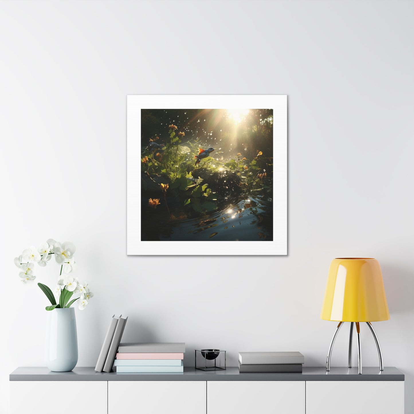 "Vibrant Leapscape"