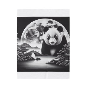 "Panda Moonlight" -Blanket
