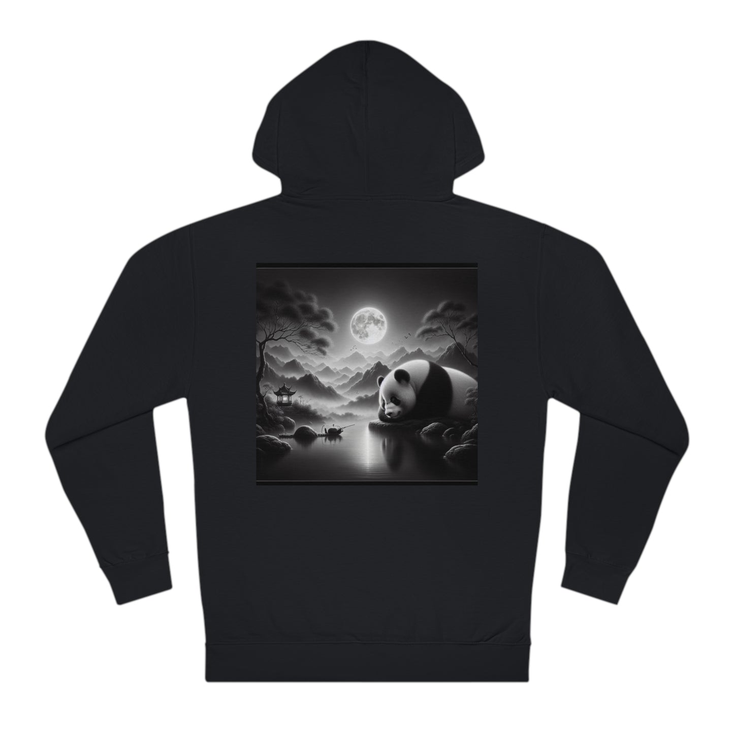 "Graceful Moon Panda"- Hoodie