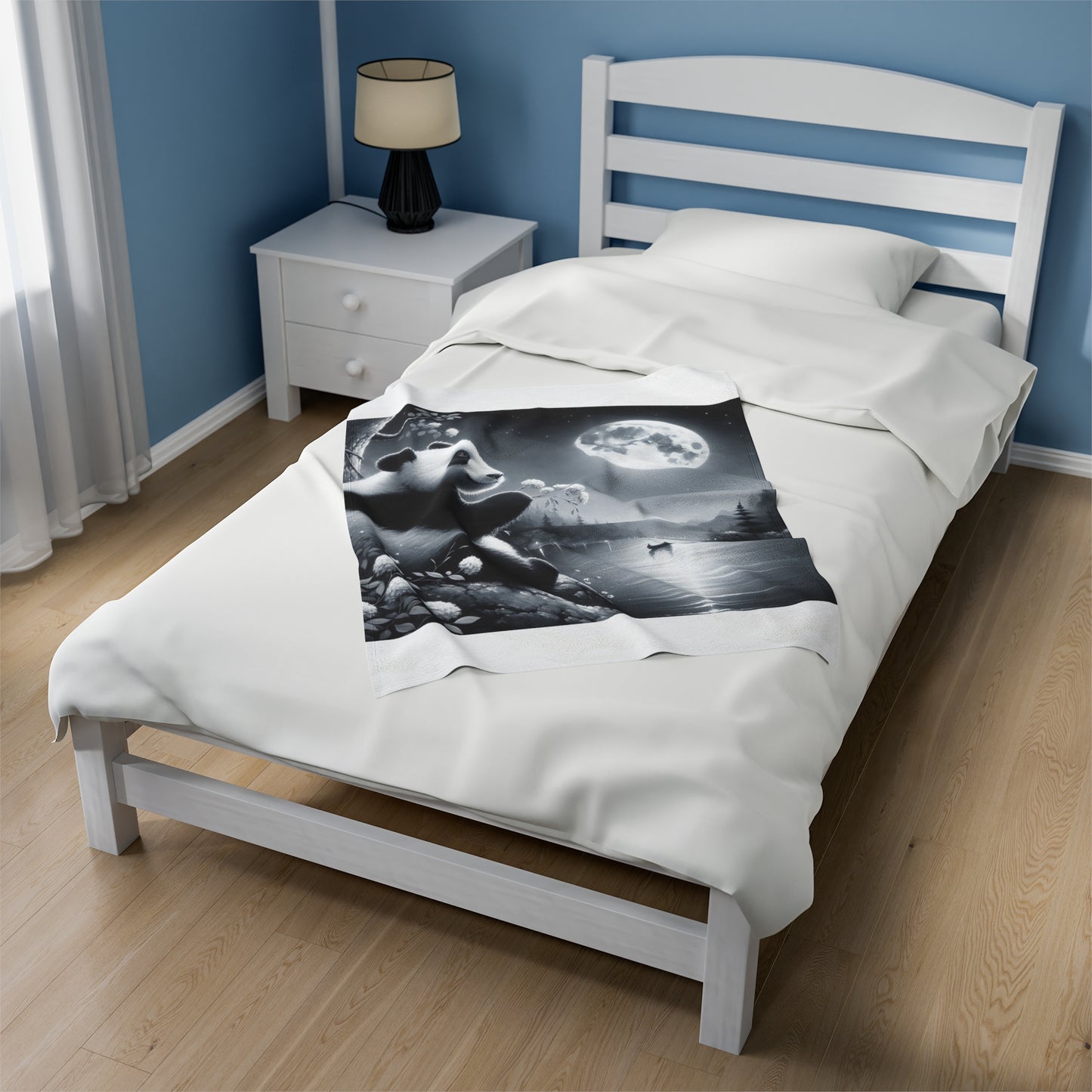 Panda Moonlight -Blanket