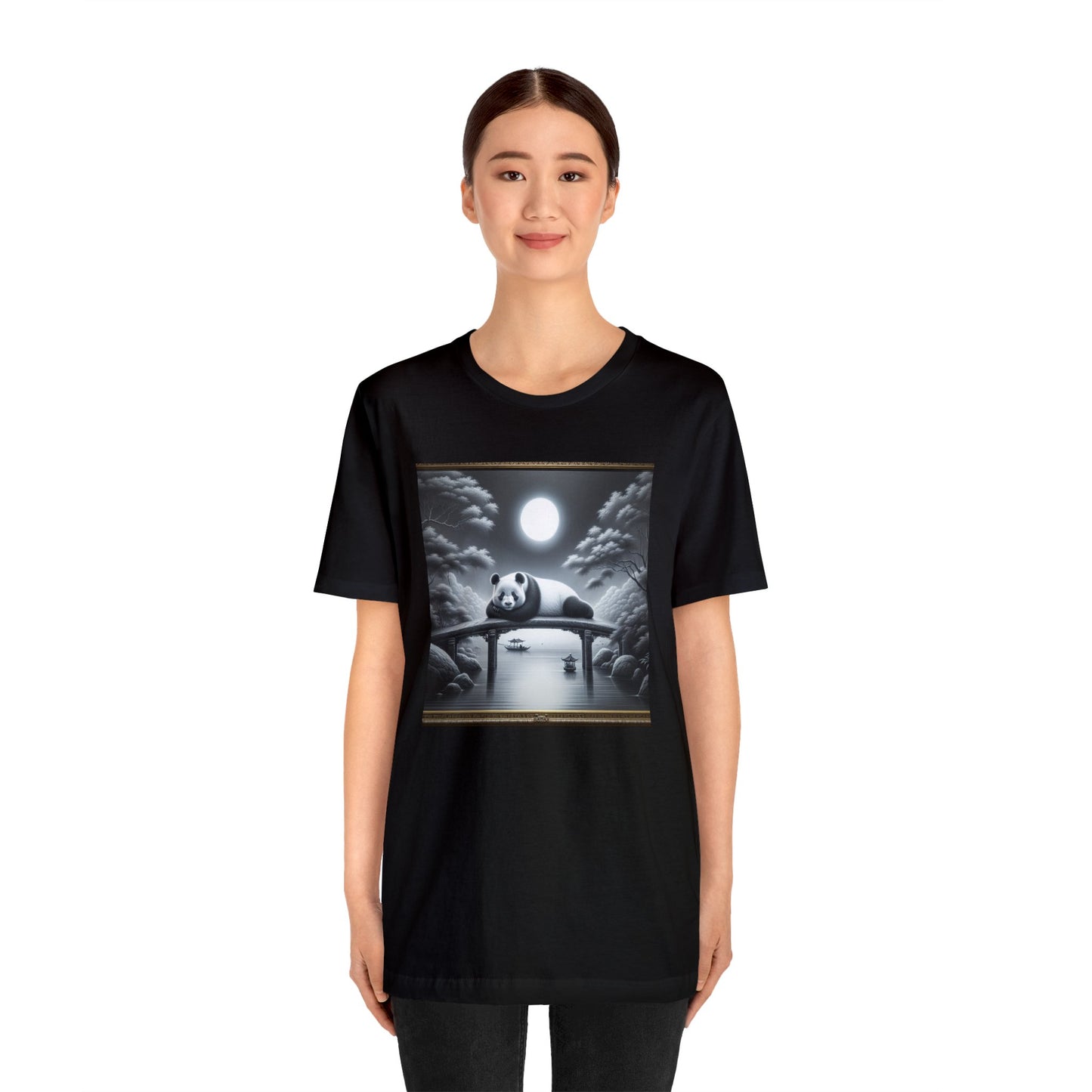 "Panda Moonlight"- Tshirt