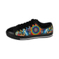 "Psychedelic BloomPrint"- LowTop Shoes