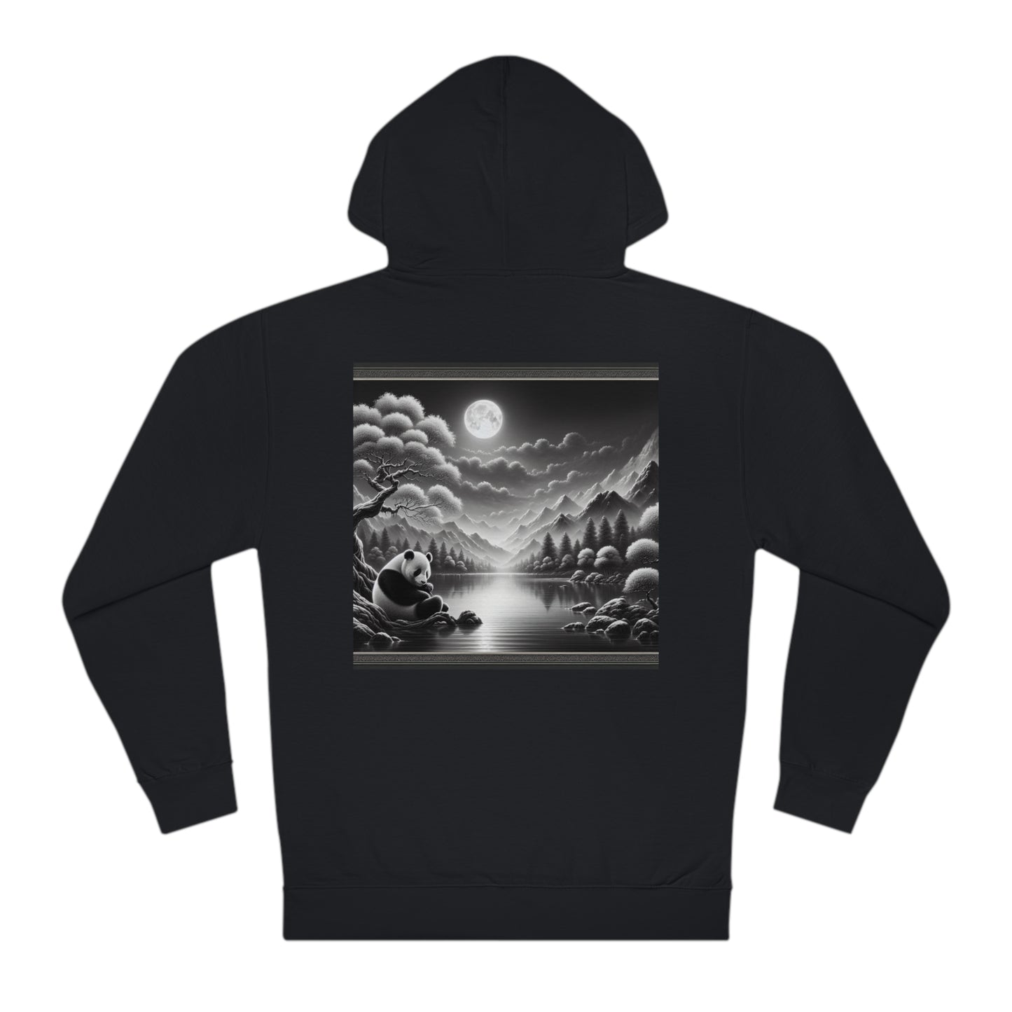 "Majestic Moonlit Panda"- Hoodie