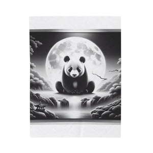 "Panda Moonlight" -Blanket