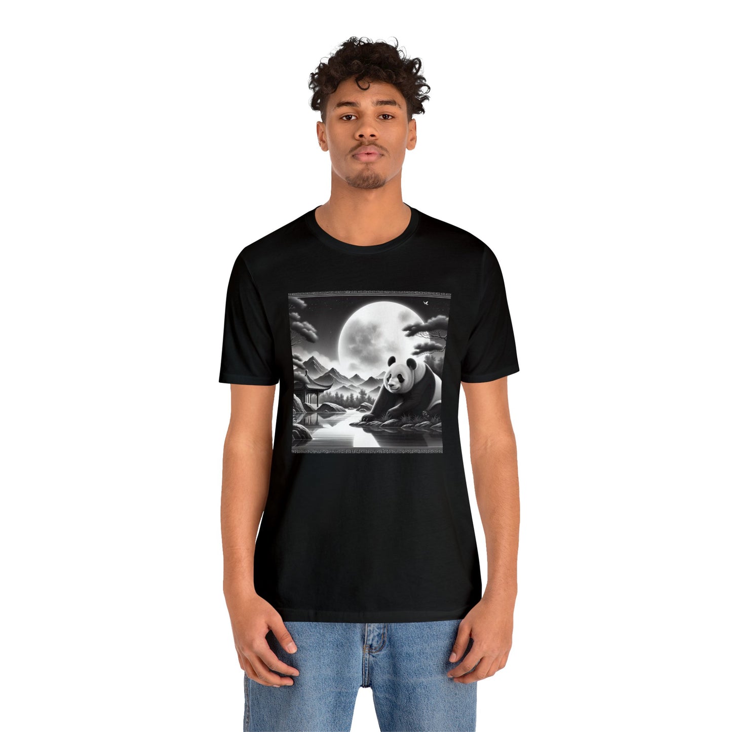 Panda Moonlight Serenade- Tshirt