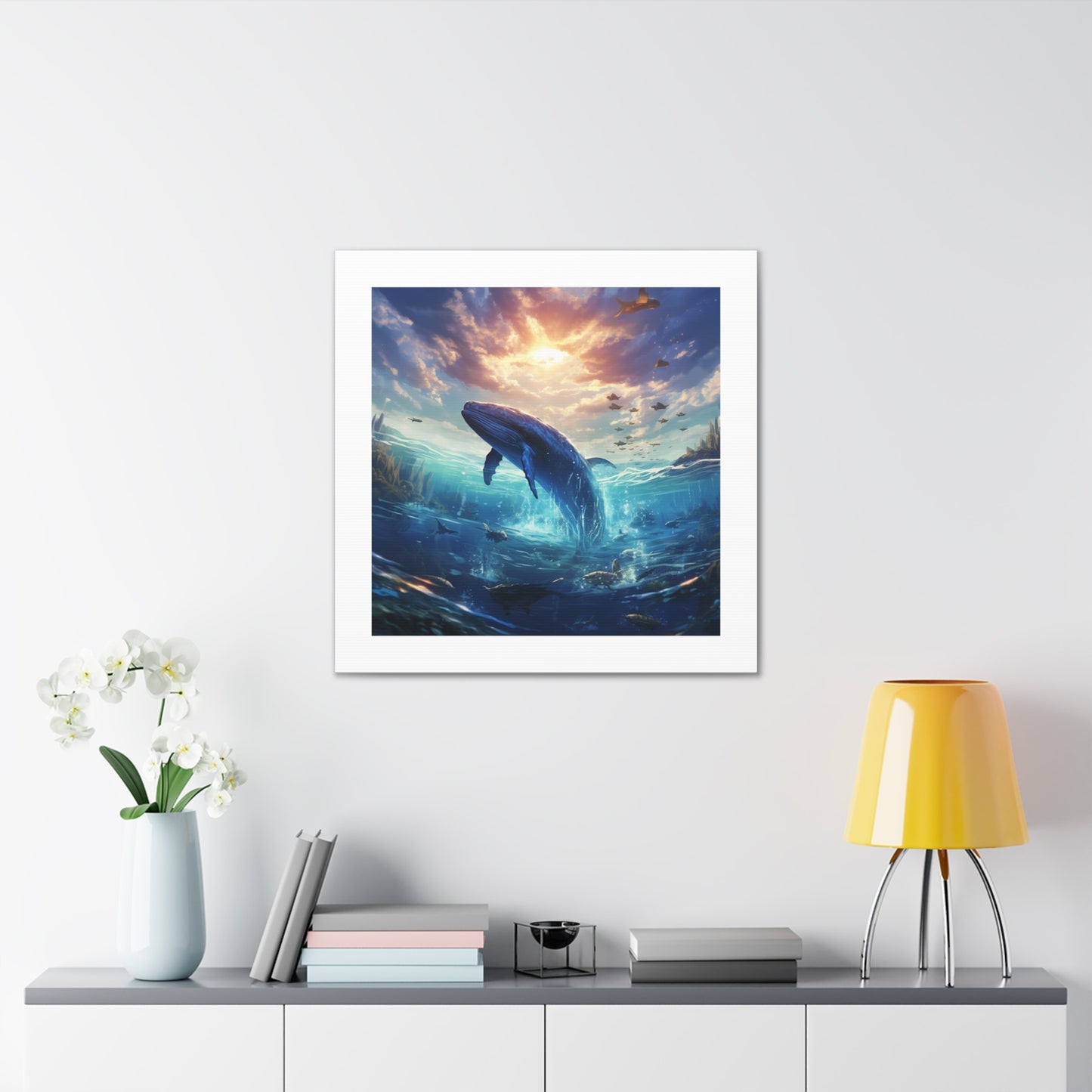 "Majestic Whale Sparkle"
