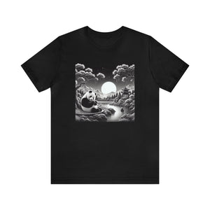 "Panda's Moonlit Majesty"- Tshirt