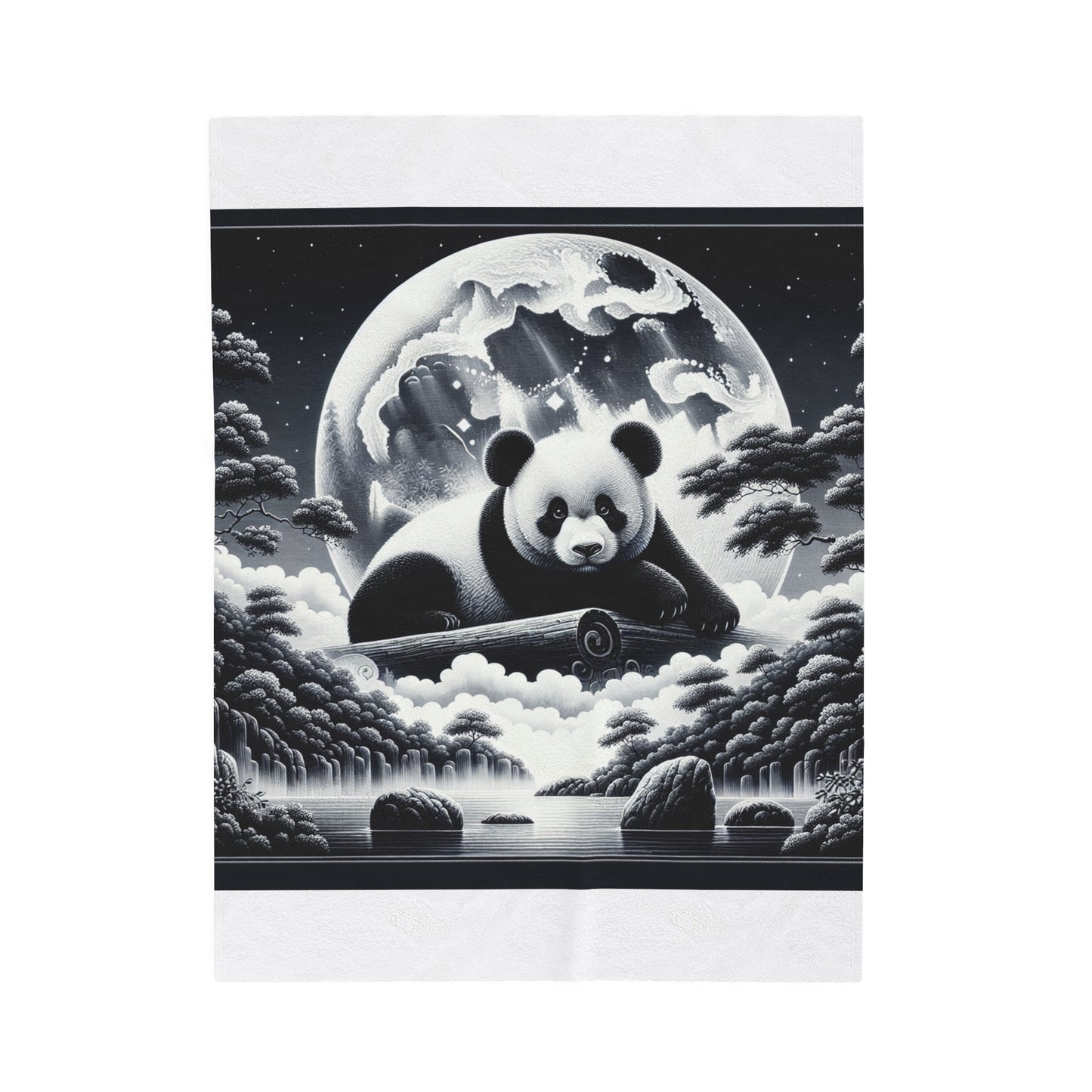 "Panda Majesty" -Blanket