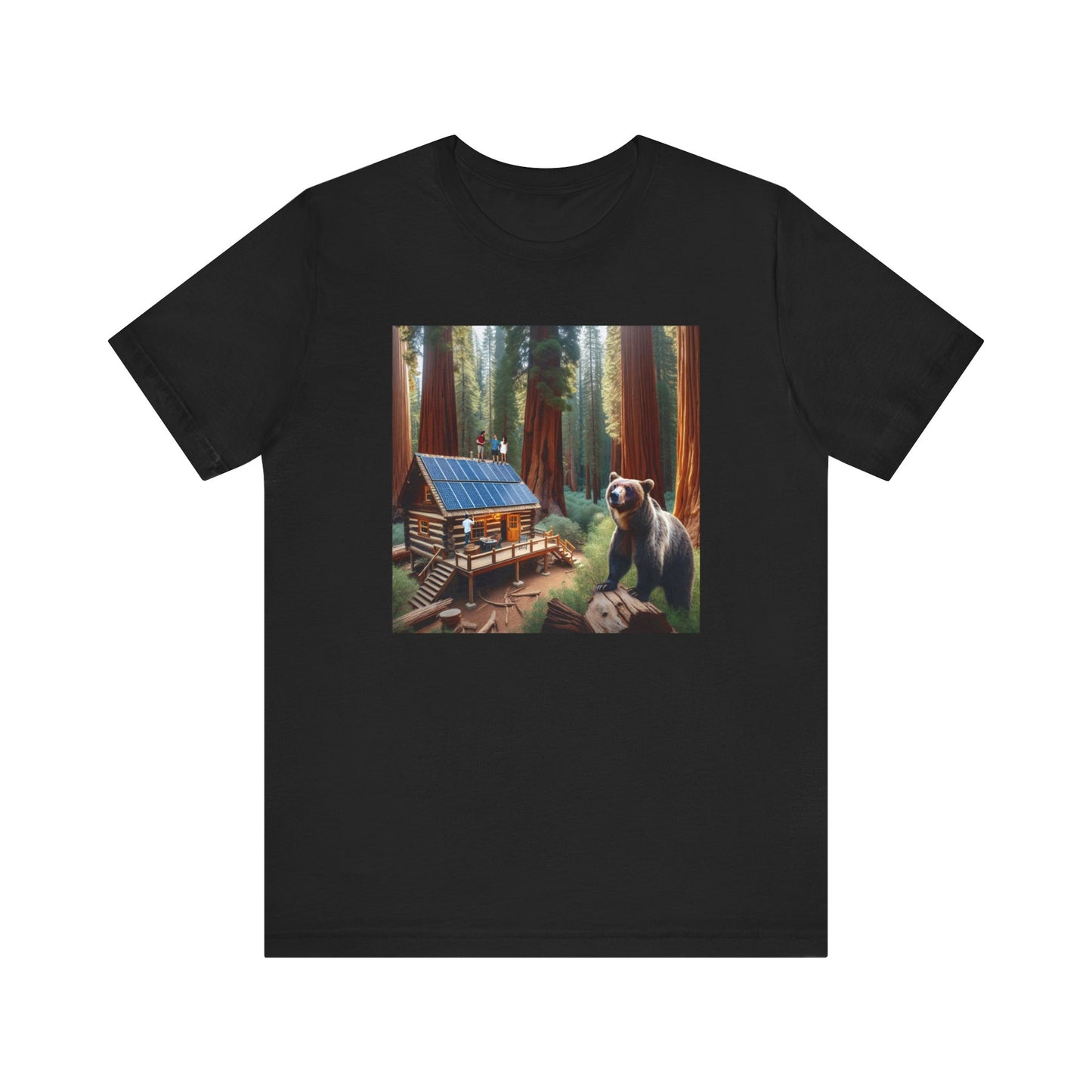 Grizzly Guardian of Green-  Tshirt