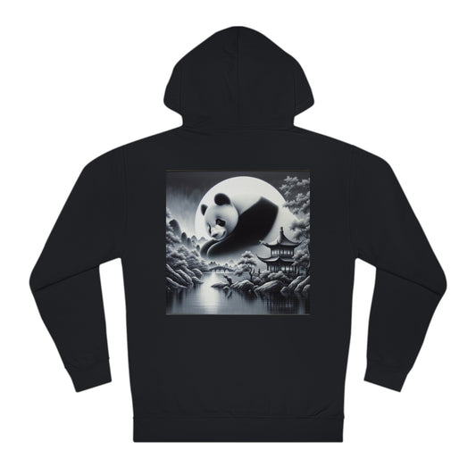 "Serene Moonlit Masterpiece: China's Panda"-  Hoodie