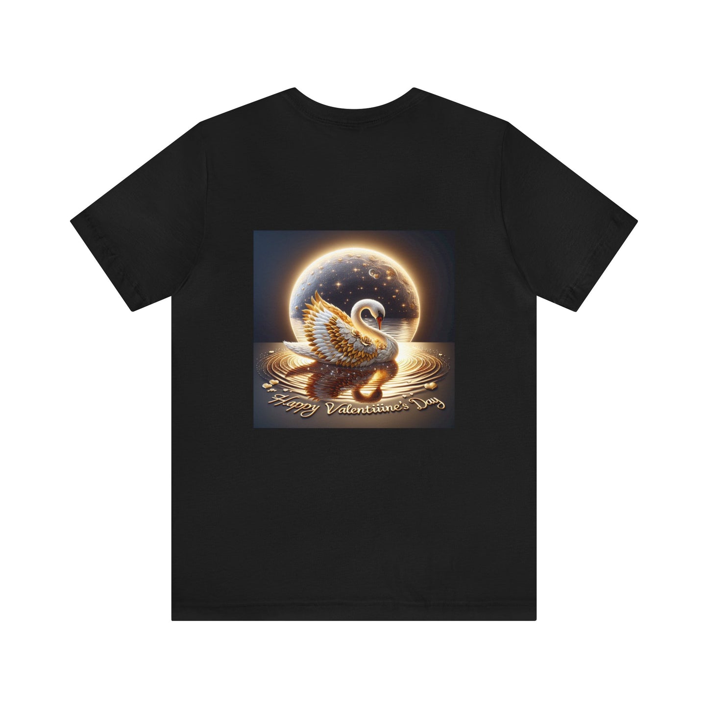 "Moonlit Swan's Delight"-  Tshirt