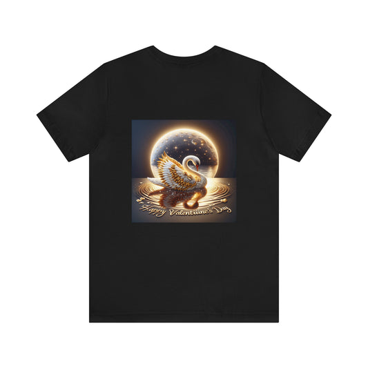 "Moonlit Swan's Delight"-  Tshirt