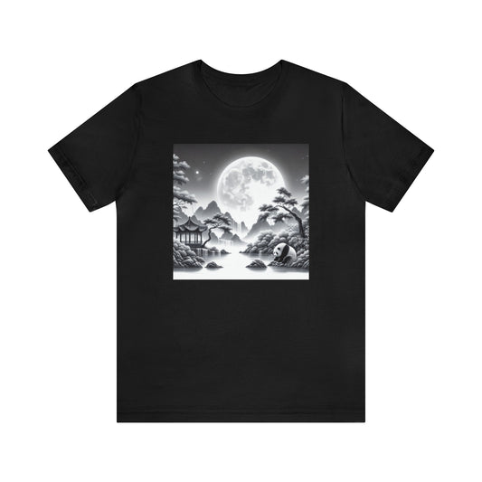 "Mystic Panda's Moonlit Splendor"-  Tshirt