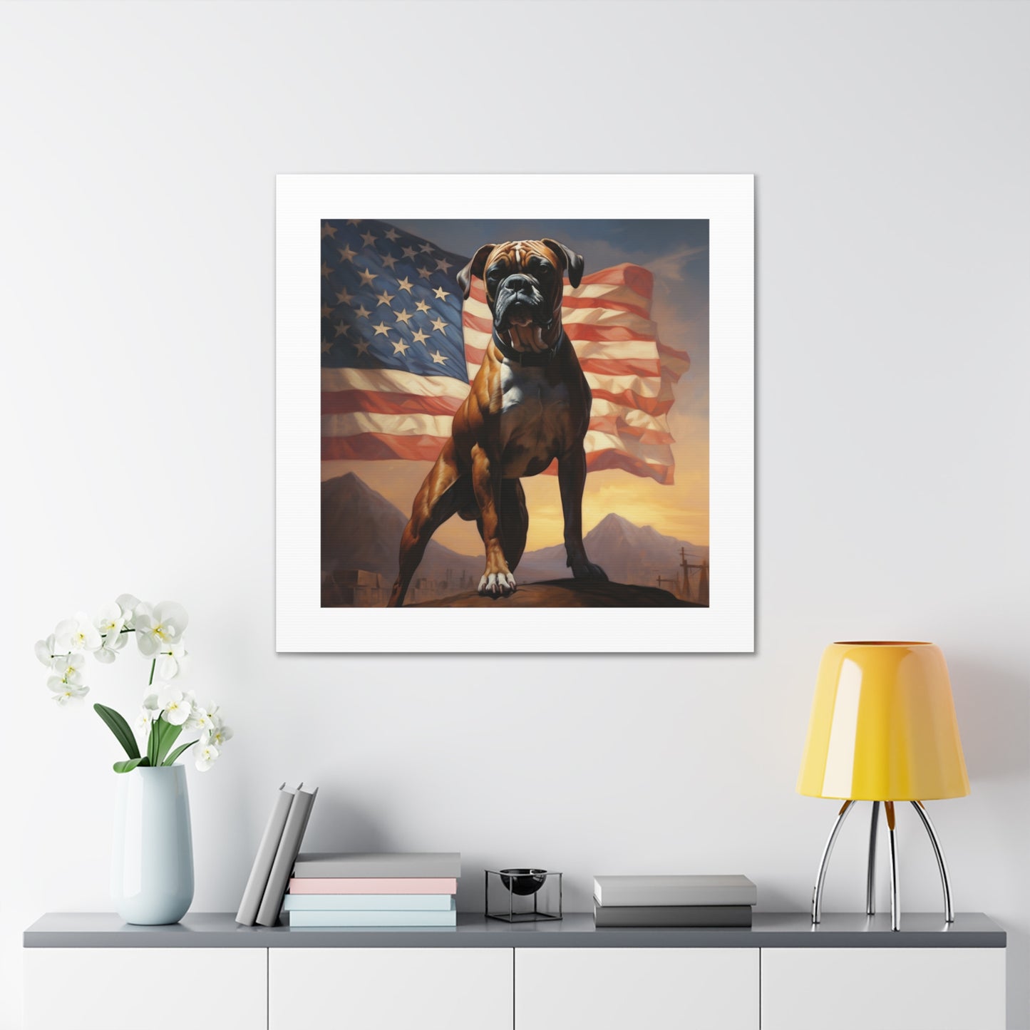 "Patriot's Victory Canvas"