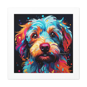 A.I. Puppy Palette Print