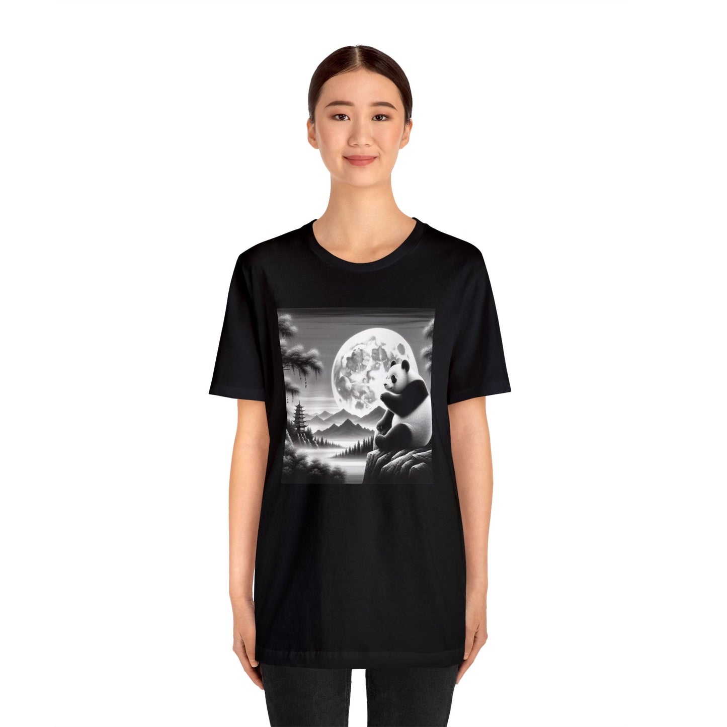 Panda Moonlight-  Tshirt