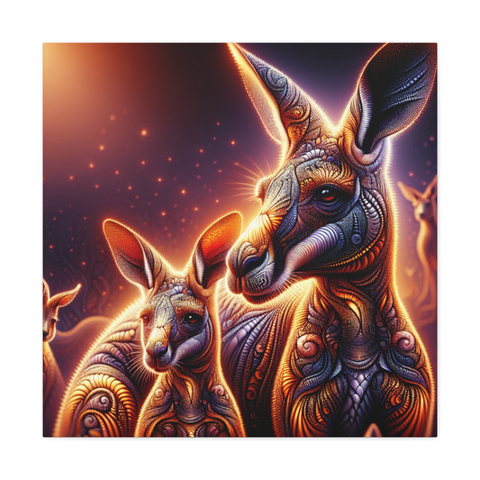 "Kangaroo MathDazzle Art"