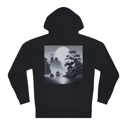 "Majestic Moonlight: Panda's Grace"-  Hoodie