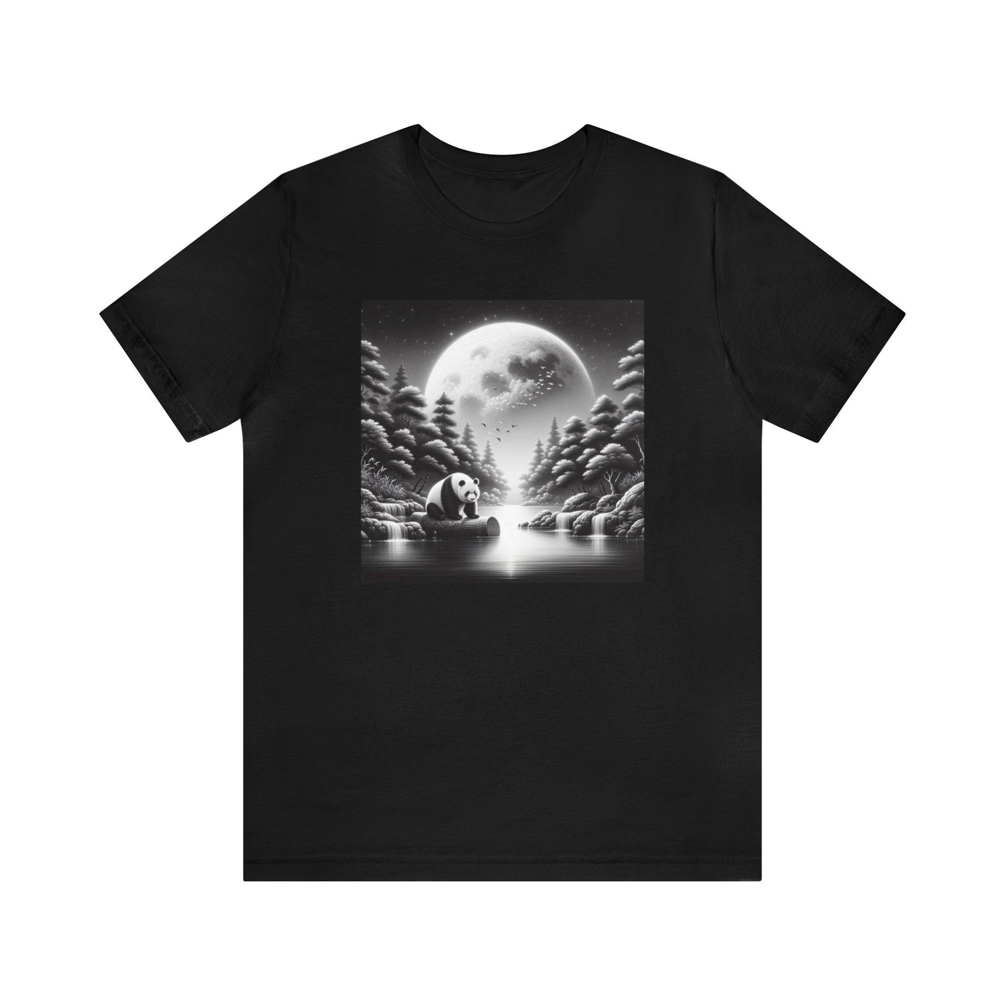 "Majestic Luna Panda"-  Tshirt