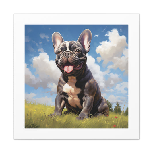 Joyful French Bulldog Scene