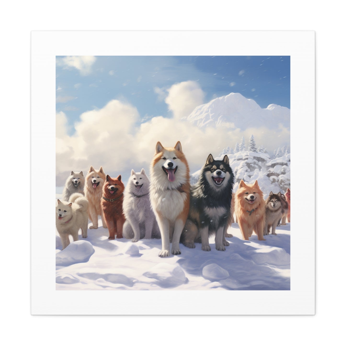 "Surreal Dog Wonderland"
