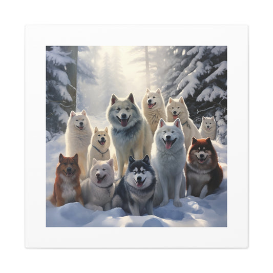 "Canine Snowland Clique"