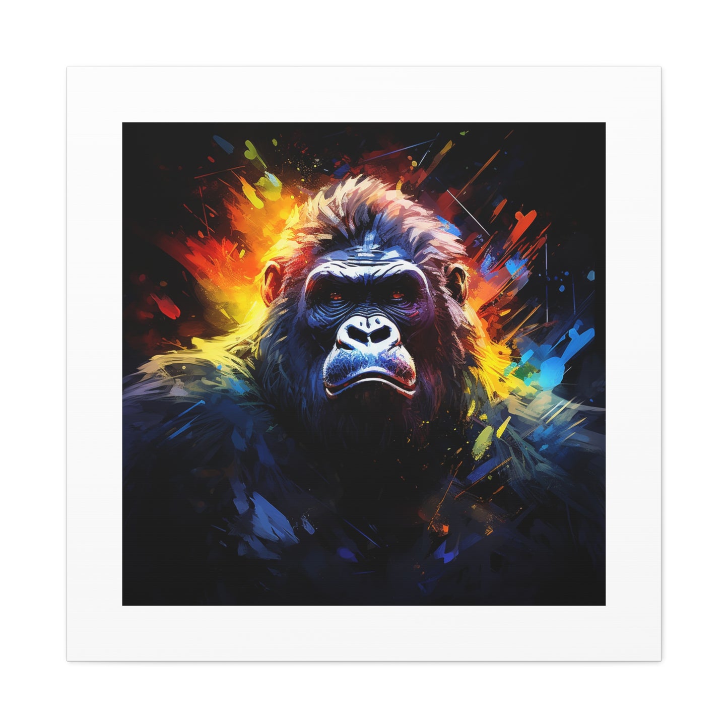 Luxuriant Great Ape Print