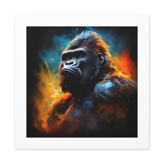 MagniGorilla Art Print