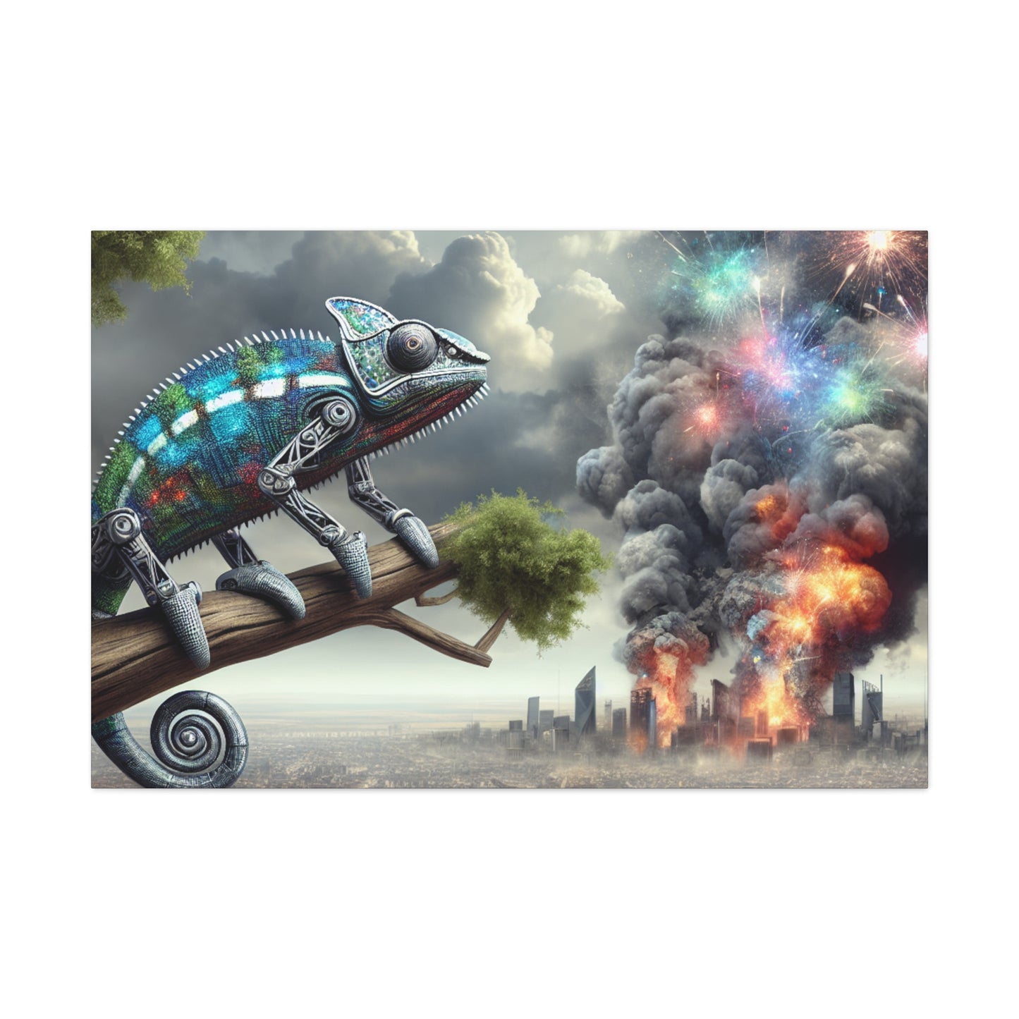 "RoboChameleo: Urban Eruption"