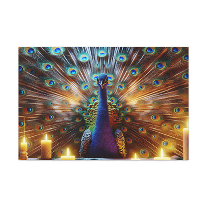 "8K Enchanted Peacock Art"