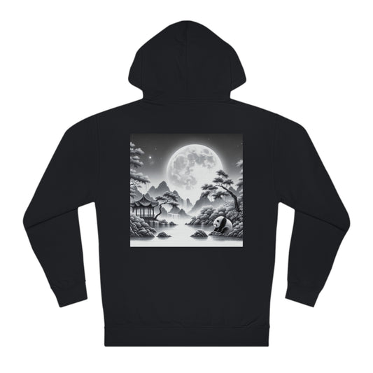 "Mystic Panda's Moonlit Splendor"-  Hoodie