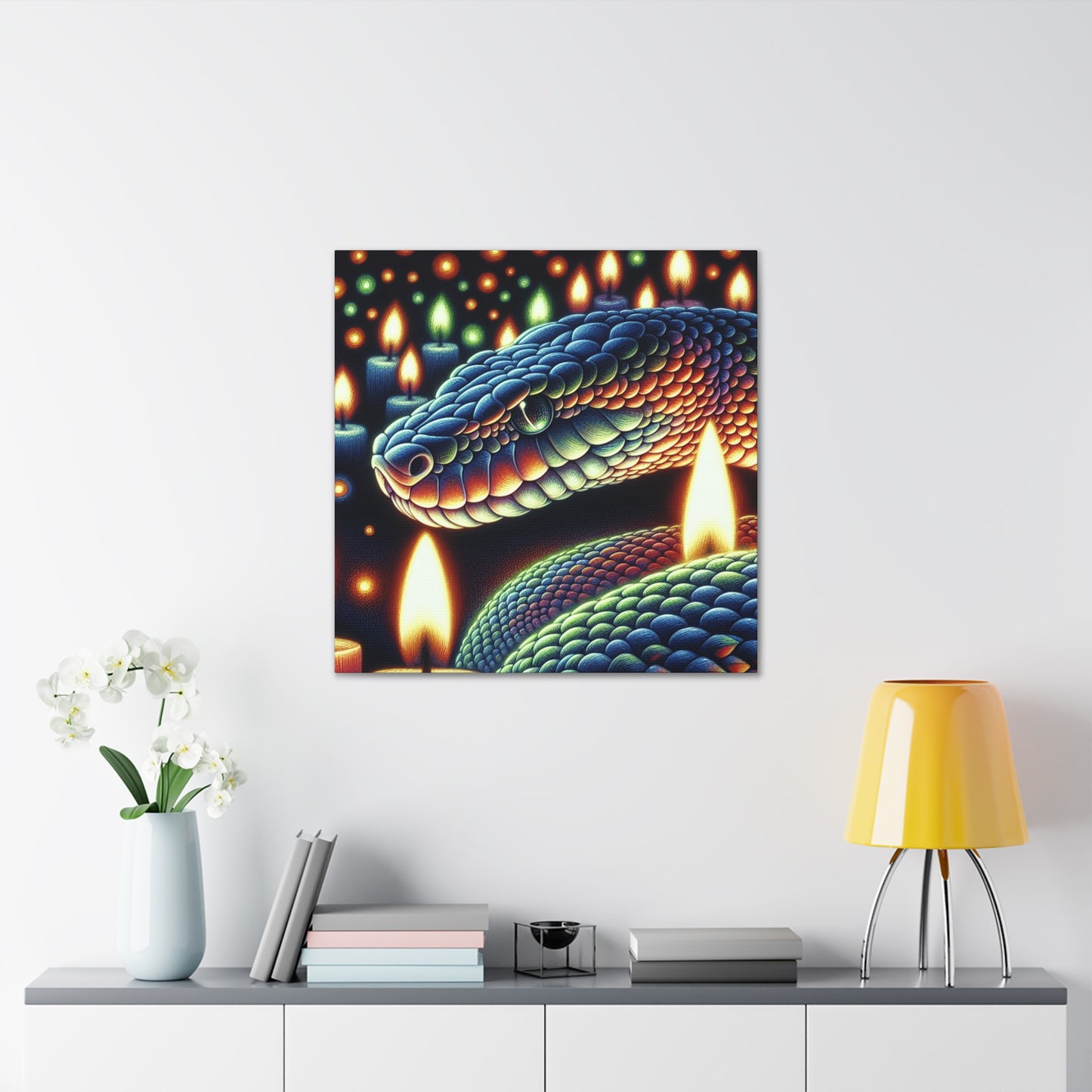 Serpentine Euphoria- Canvas