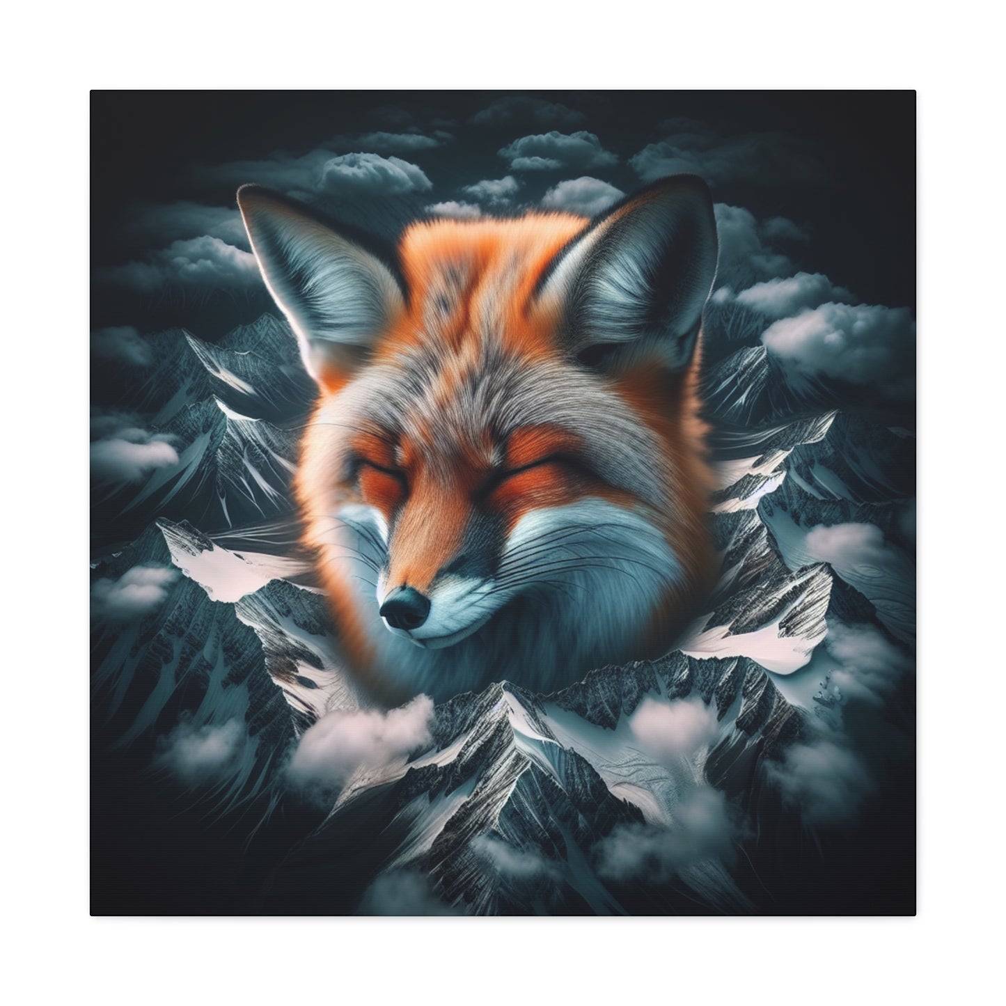 "Majestic Fox Dronescape"