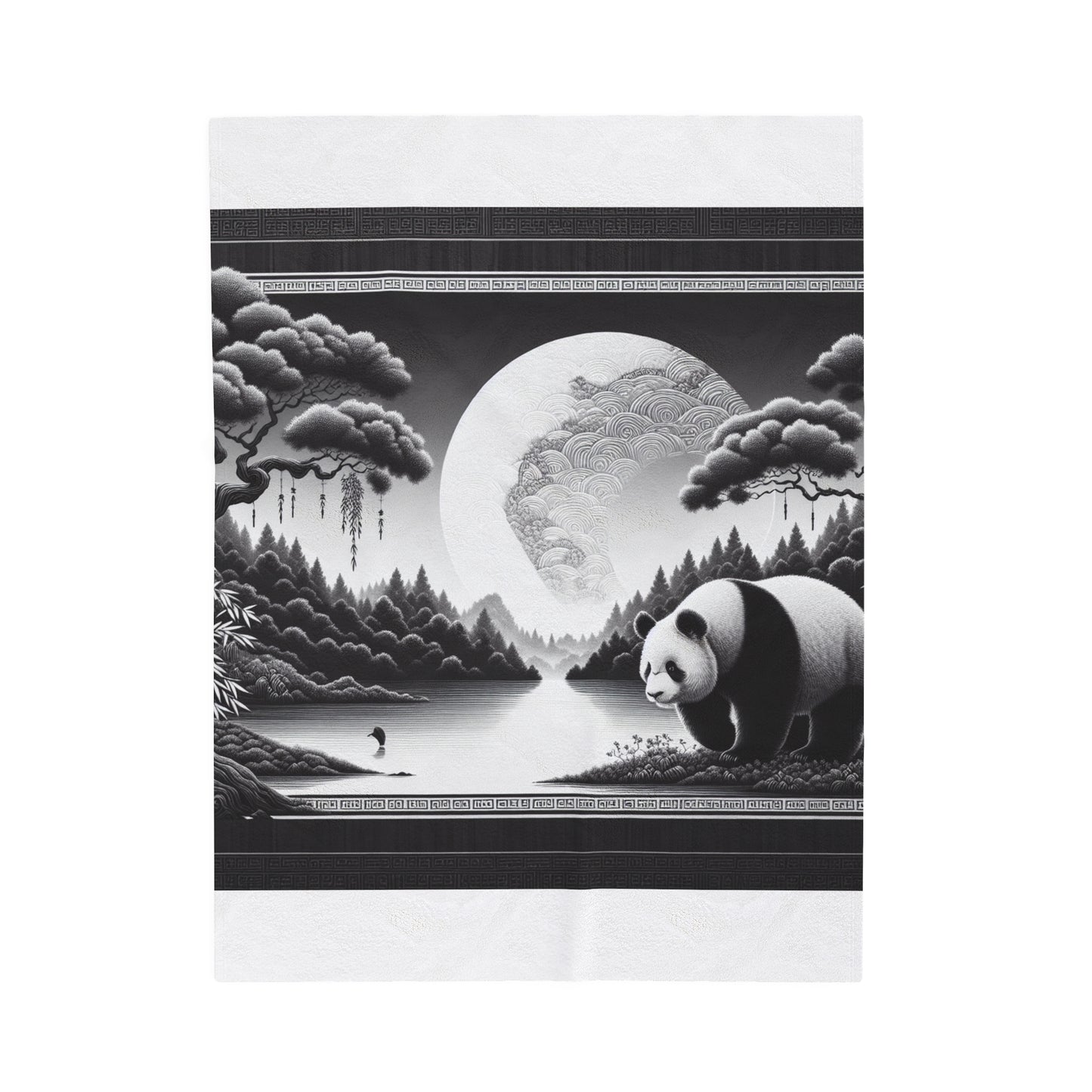 Moonlit Zen -Blanket