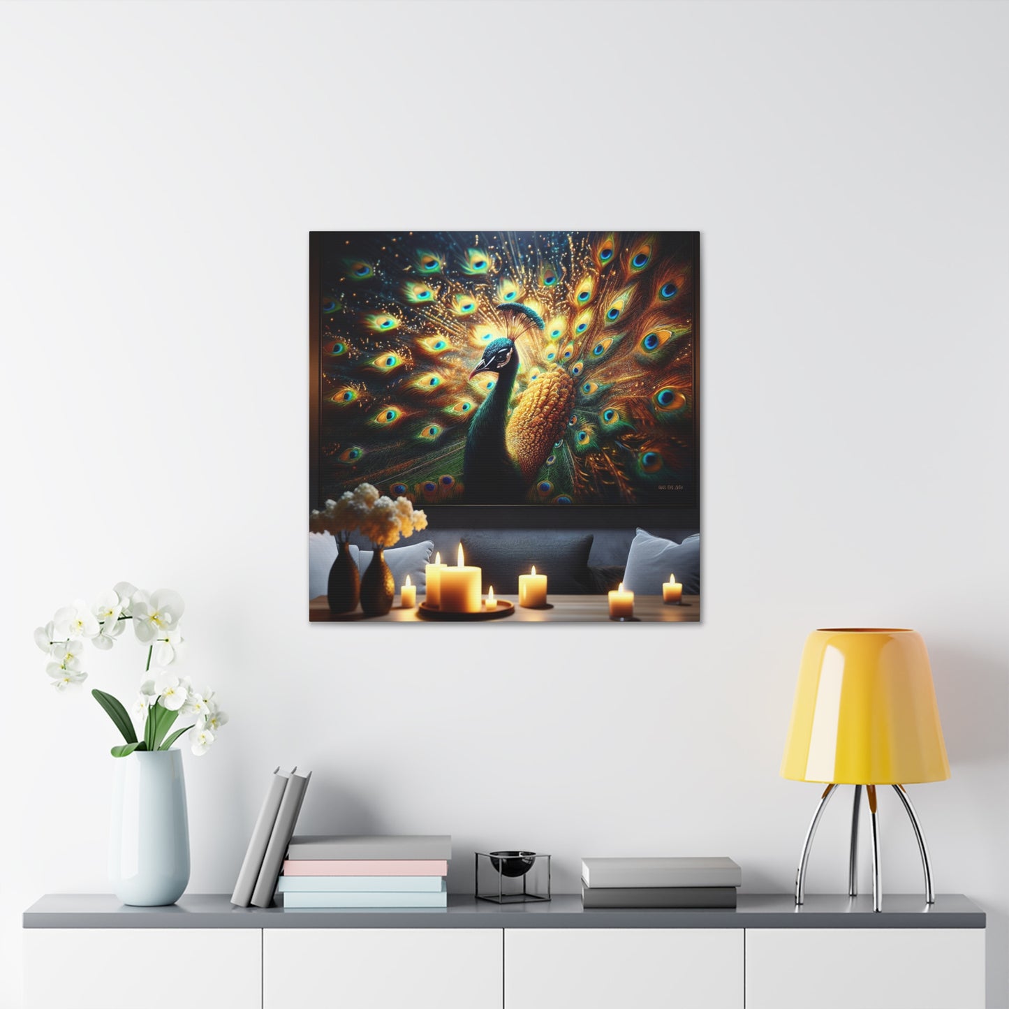 "8K Enchanted Peacock"