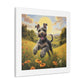 "Joyful Miniature Schnauzer Print"