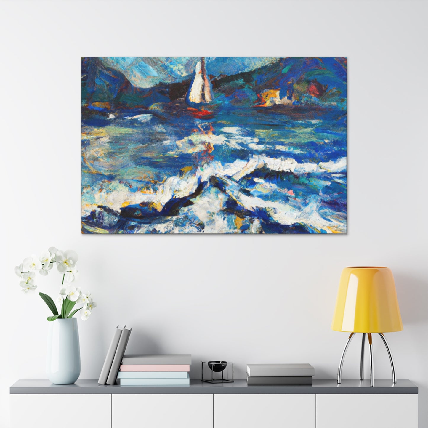 Eeriewave Swirls Canvas- Canvas