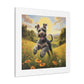 "Joyful Miniature Schnauzer Print"