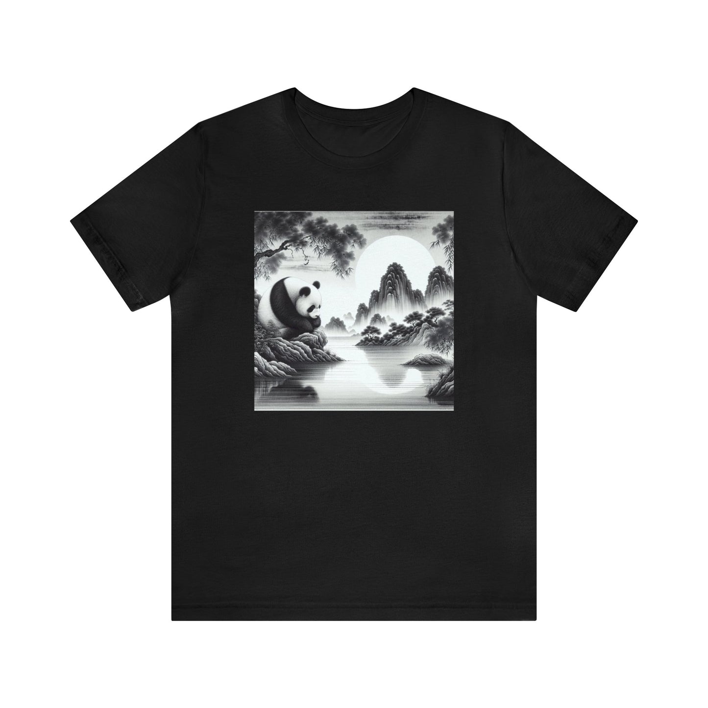 "Panda's Lunar Splendor"-  Tshirt