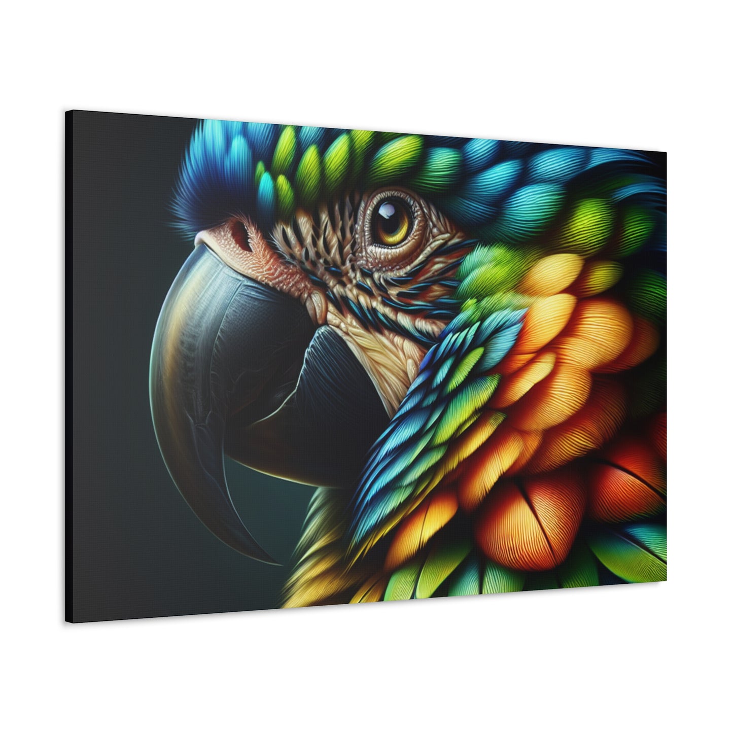 "4K Parrot Elegance Art"