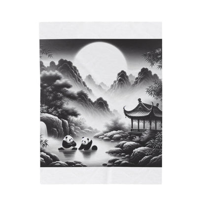 Majestic Moonlight Panda -Blanket
