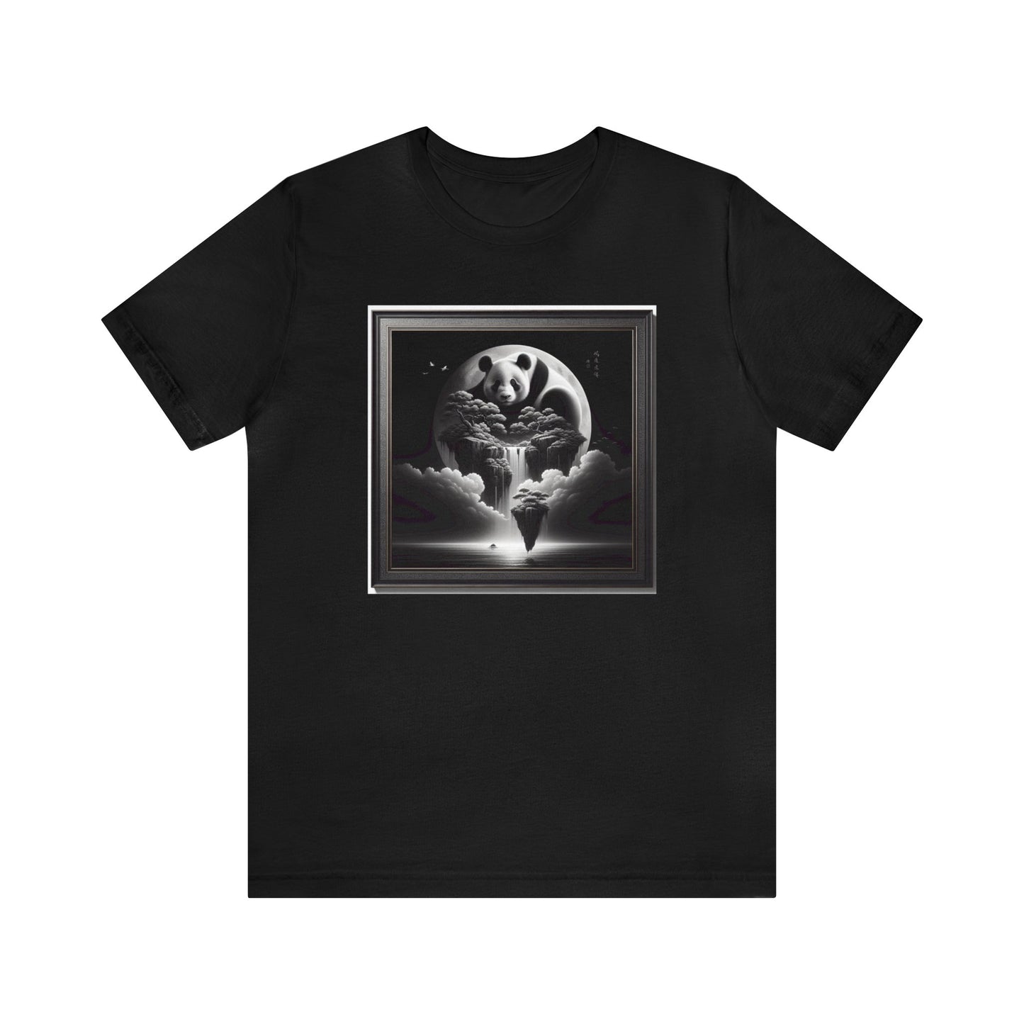 "Tranquil Moon: Majestic Panda"-  Tshirt