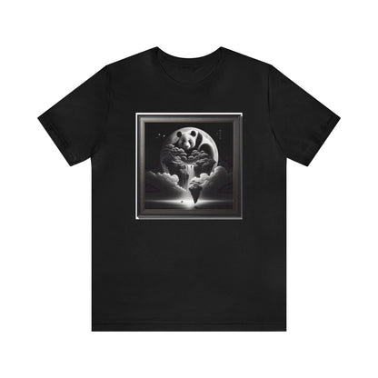 "Tranquil Moon: Majestic Panda"-  Tshirt