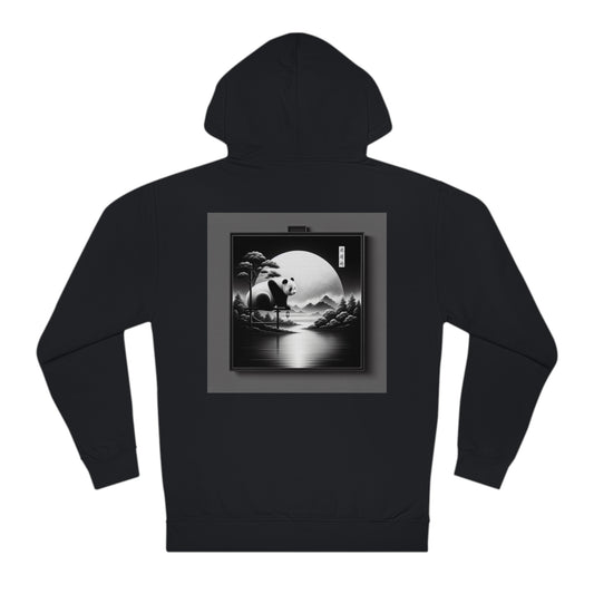 "Moonlit Zen Panda"-  Hoodie