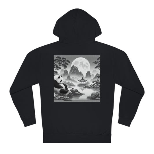 "Panda Moon Serenity"-  Hoodie