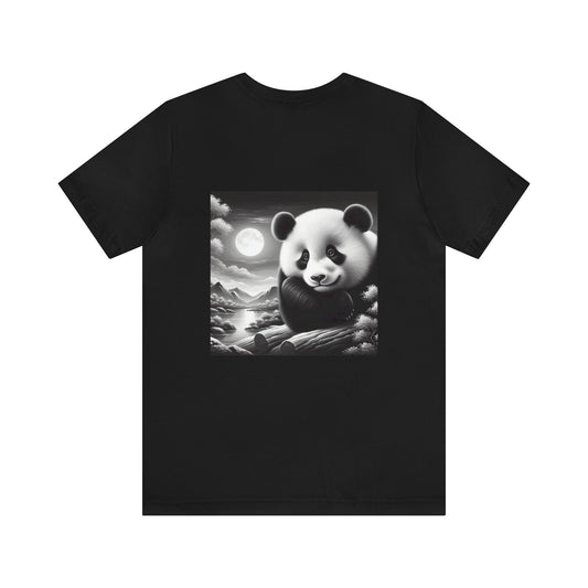 "Panda's Lunar Bliss"-  Tshirt